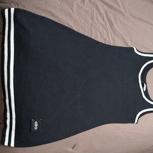 ALO Yoga Black and White Mini Dress